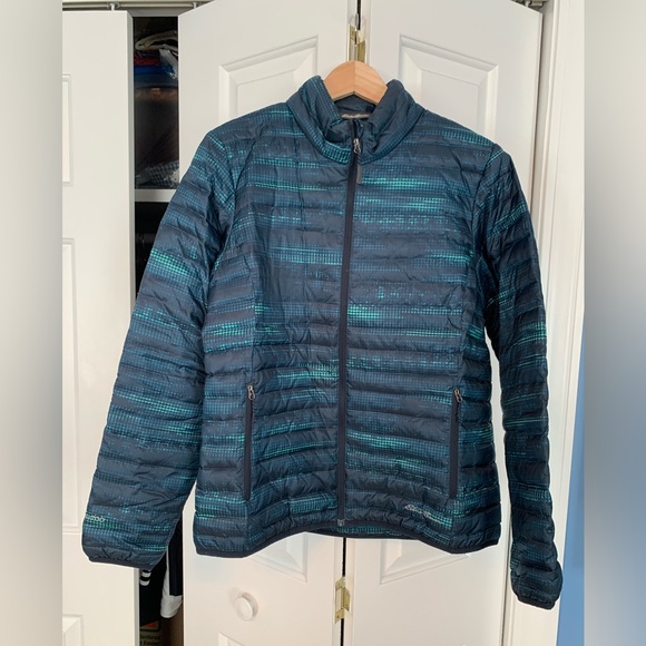 EDDIE BAUER Jacket size large microlight down jacket - Picture 2 of 5